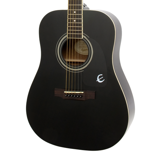 Epiphone Songmaker DR-100, Ebony Acoustic Guitar Epiphone
