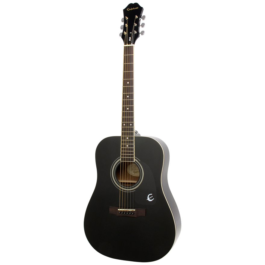 Epiphone Songmaker DR-100, Ebony Acoustic Guitar Epiphone