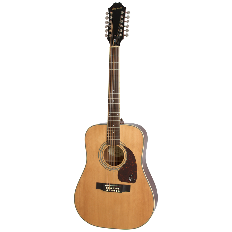 Epiphone Songmaker DR-212, Natural Acoustic Guitar Epiphone