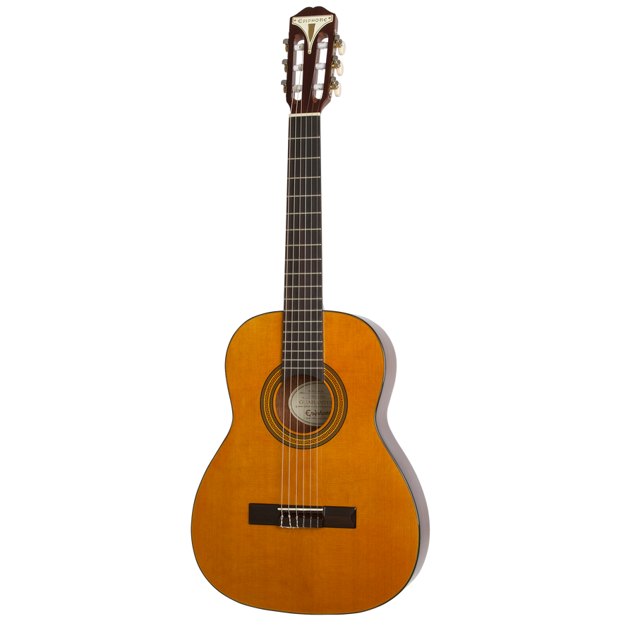 Epiphone Classical E1 3/4-Size (Nylon; 1.88" nut), Antique Natural Acoustic Guitar Epiphone