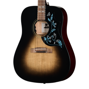 Epiphone Eric Church Hummingbird Dark, Cobra Burst Acoustic Guitar Epiphone