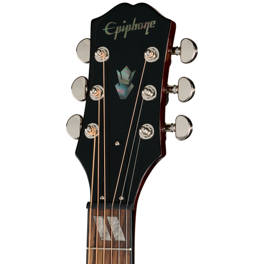 Epiphone Eric Church Hummingbird Dark, Cobra Burst Acoustic Guitar Epiphone