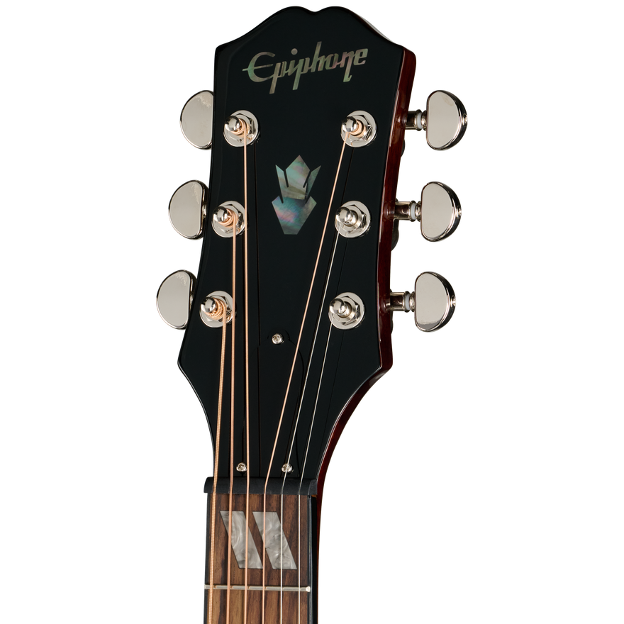 Epiphone Eric Church Hummingbird Dark, Cobra Burst Acoustic Guitar Epiphone