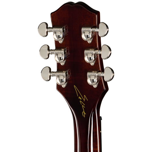 Epiphone Eric Church Hummingbird Dark, Cobra Burst Acoustic Guitar Epiphone