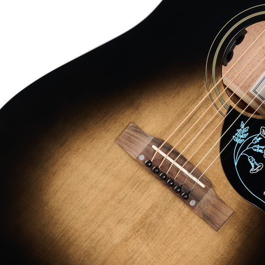 Epiphone Eric Church Hummingbird Dark, Cobra Burst Acoustic Guitar Epiphone