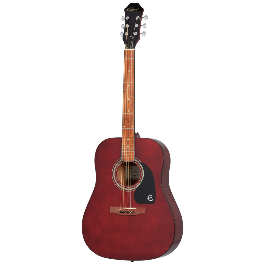Epiphone FT-100, Wine Red Acoustic Guitar Epiphone