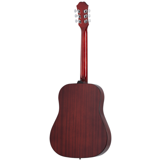 Epiphone FT-100, Wine Red Acoustic Guitar Epiphone