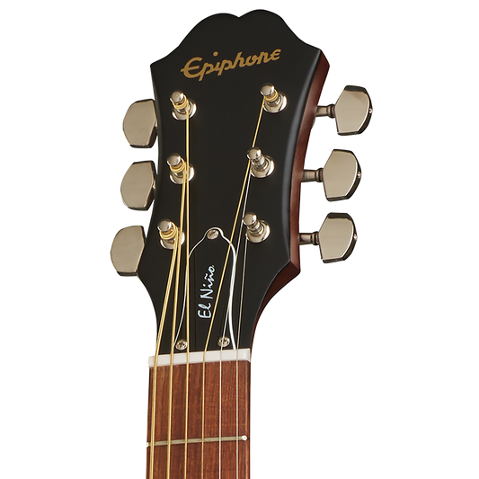 Epiphone El Niño Travel Acoustic, Natural Acoustic Guitar Epiphone