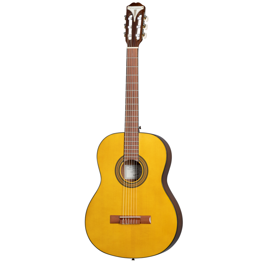 Epiphone Classical E1 (Nylon; 1.75" nut), Antique Natural Acoustic Guitar Epiphone