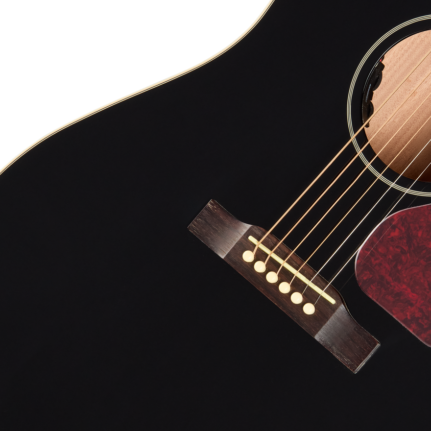 Epiphone J-45 Studio, Ebony, Exclusive Acoustic Guitar Epiphone