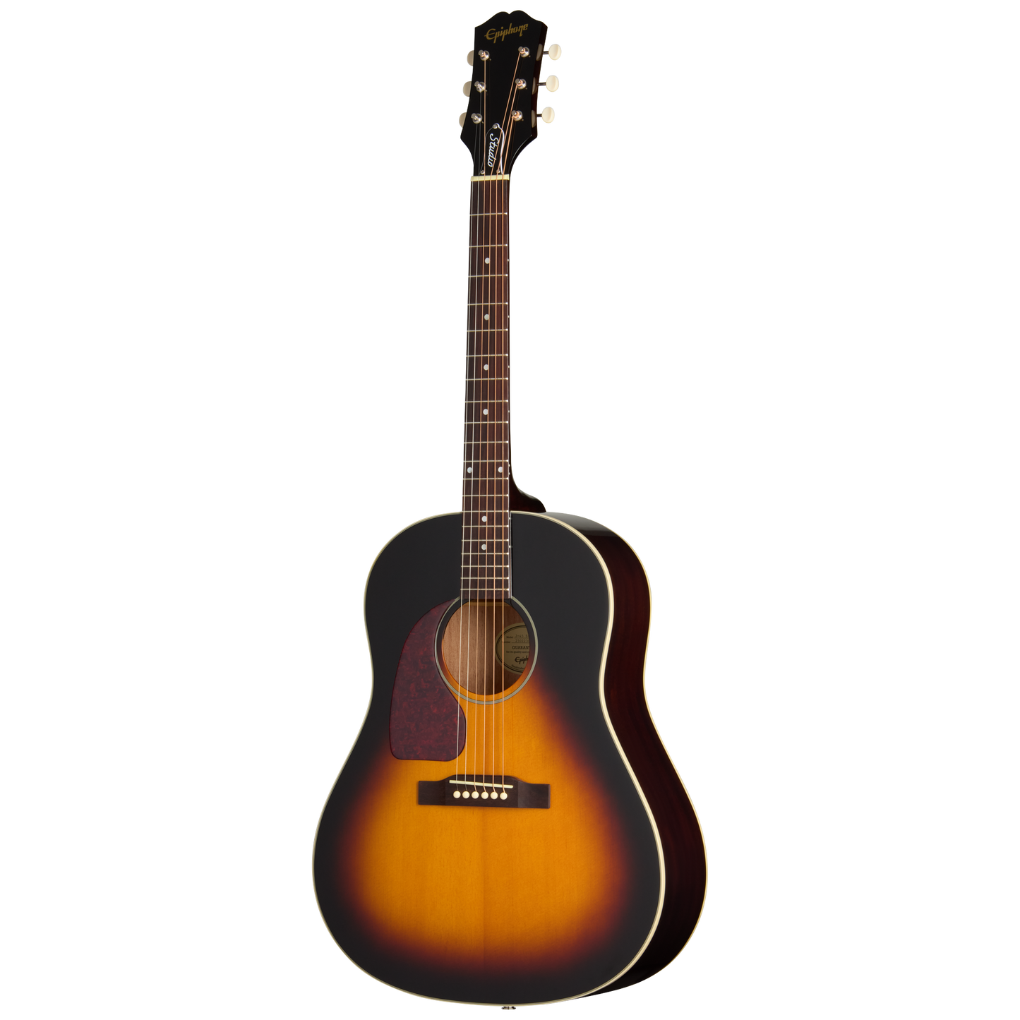 Epiphone J-45 Studio, Left-Handed, Vintage Sunburst Acoustic Guitar Epiphone