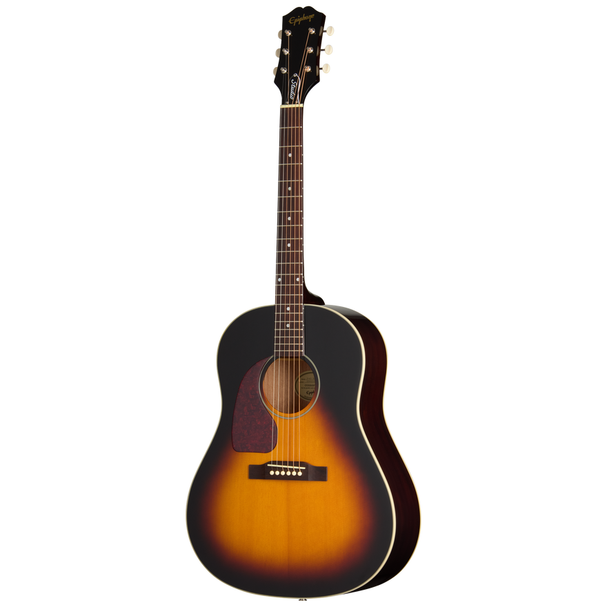 Epiphone J-45 Studio, Left-Handed, Vintage Sunburst Acoustic Guitar Epiphone