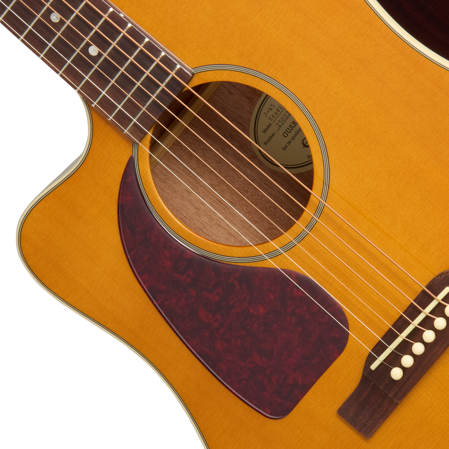 Epiphone J-45 Studio EC, Left-Handed, Natural Acoustic Guitar Epiphone