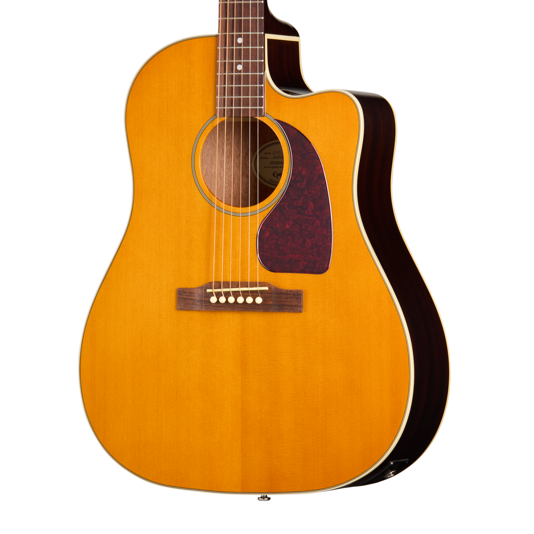 Epiphone J-45 Studio EC, Natural Acoustic Guitar Epiphone