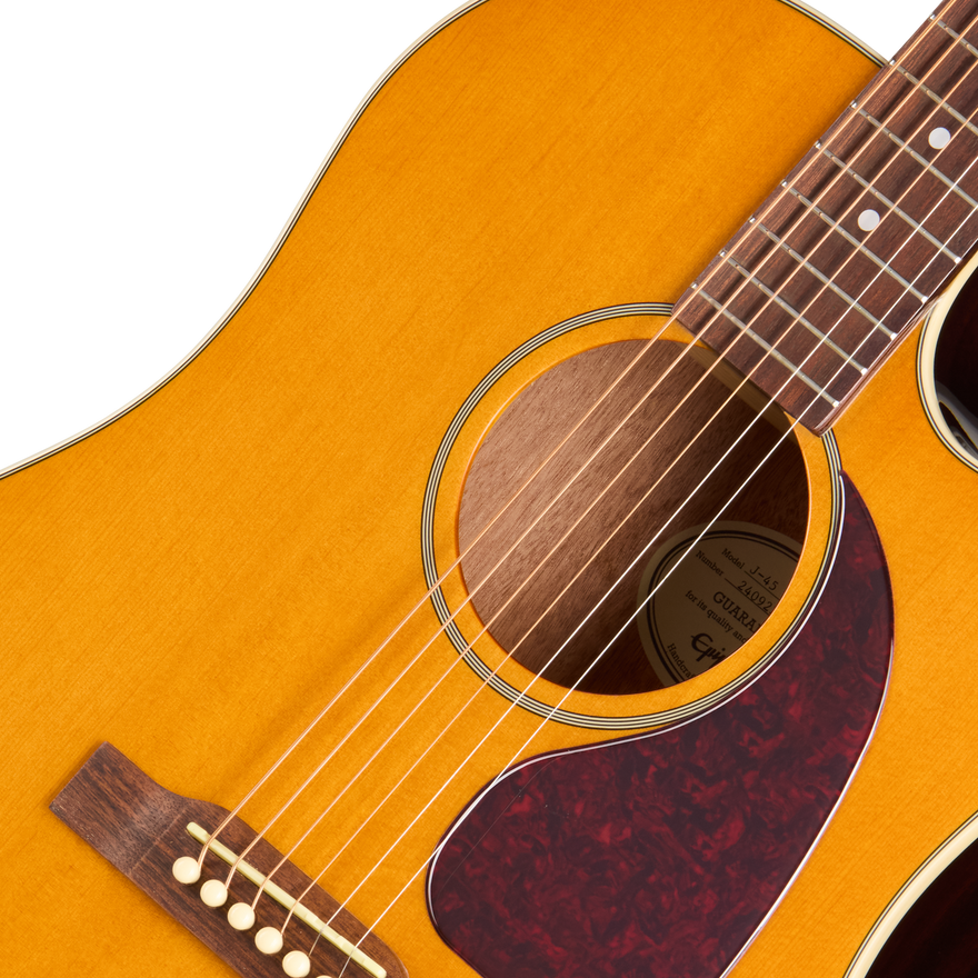 Epiphone J-45 Studio EC, Natural Acoustic Guitar Epiphone