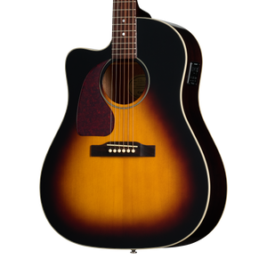 Epiphone J-45 Studio EC, Left-Handed, Vintage Sunburst Acoustic Guitar Epiphone