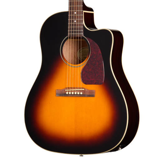 Epiphone J-45 Studio EC, Vintage Sunburst Acoustic Guitar Epiphone