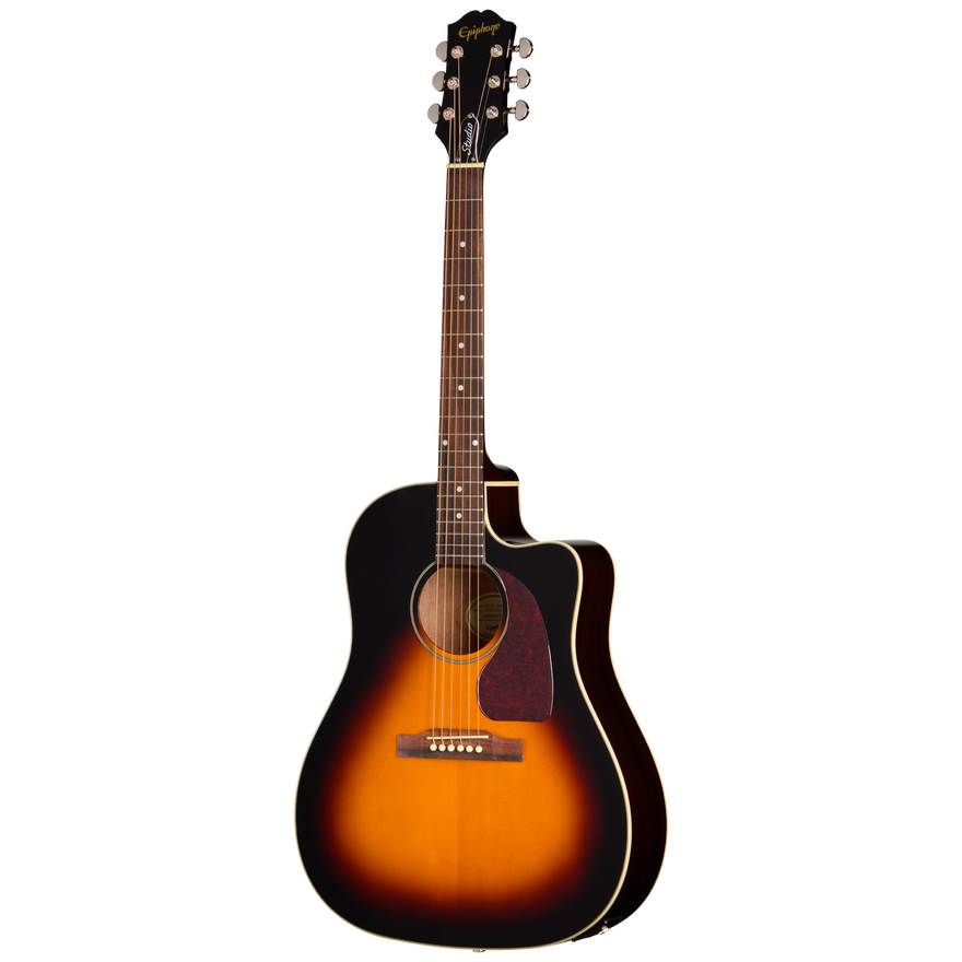 Epiphone J-45 Studio EC, Vintage Sunburst Acoustic Guitar Epiphone