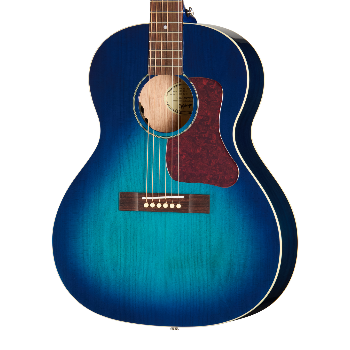 Epiphone Blues King Studio, Blueberry Burst, Exclusive Acoustic Guitar Epiphone