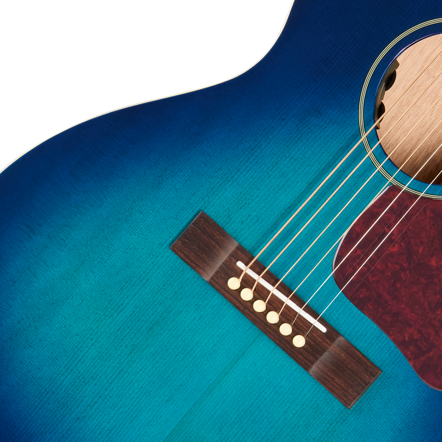 Epiphone Blues King Studio, Blueberry Burst, Exclusive Acoustic Guitar Epiphone