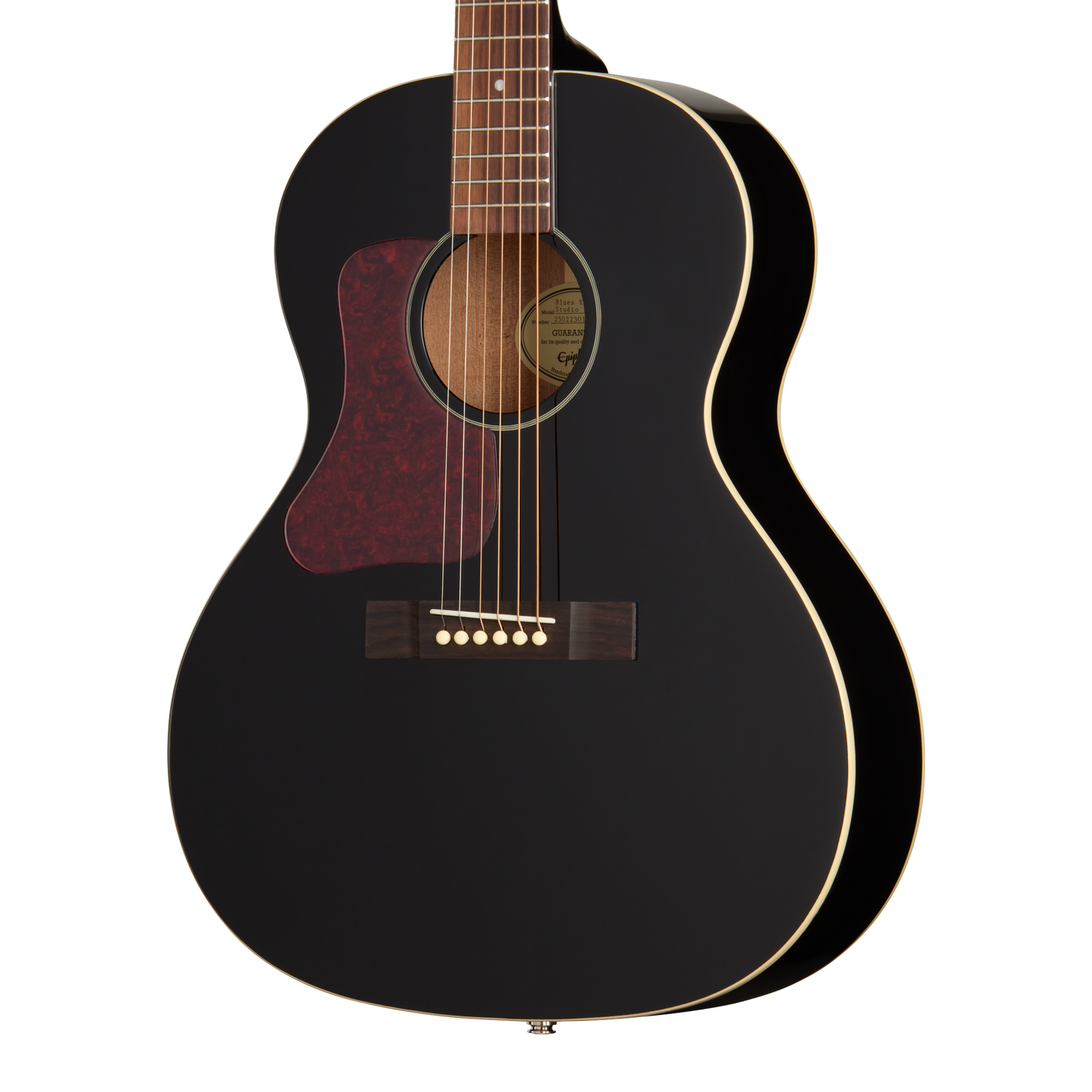Epiphone Blues King Studio, Left-Handed, Ebony Acoustic Guitar Epiphone
