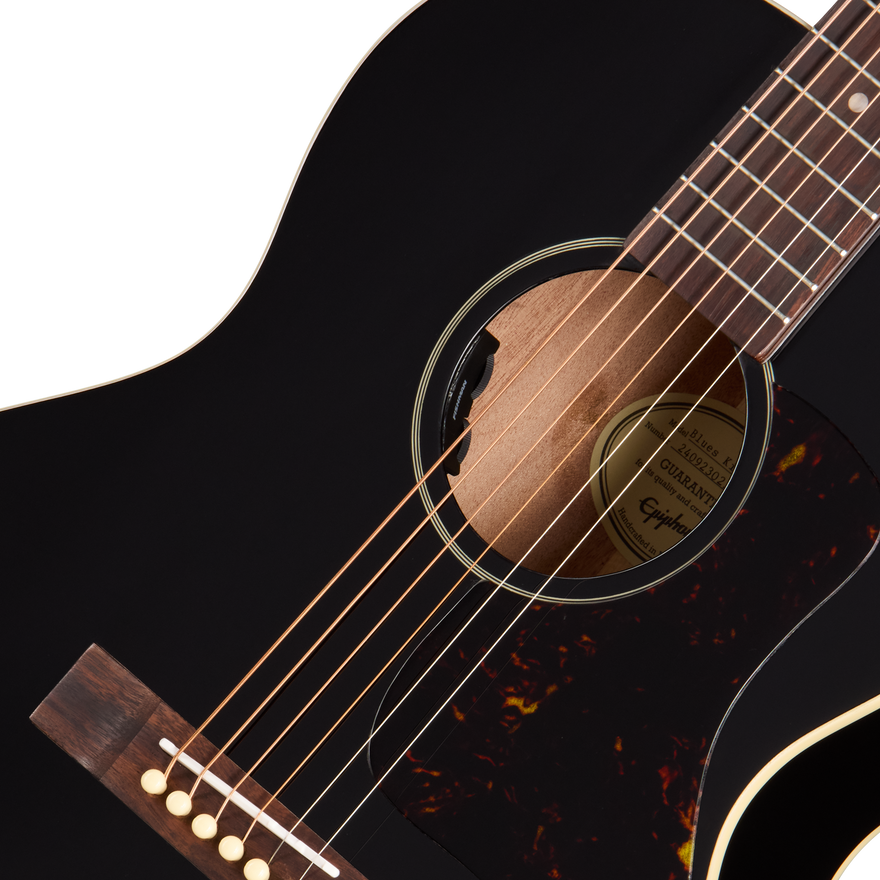 Epiphone Blues King Studio, Ebony Acoustic Guitar Epiphone