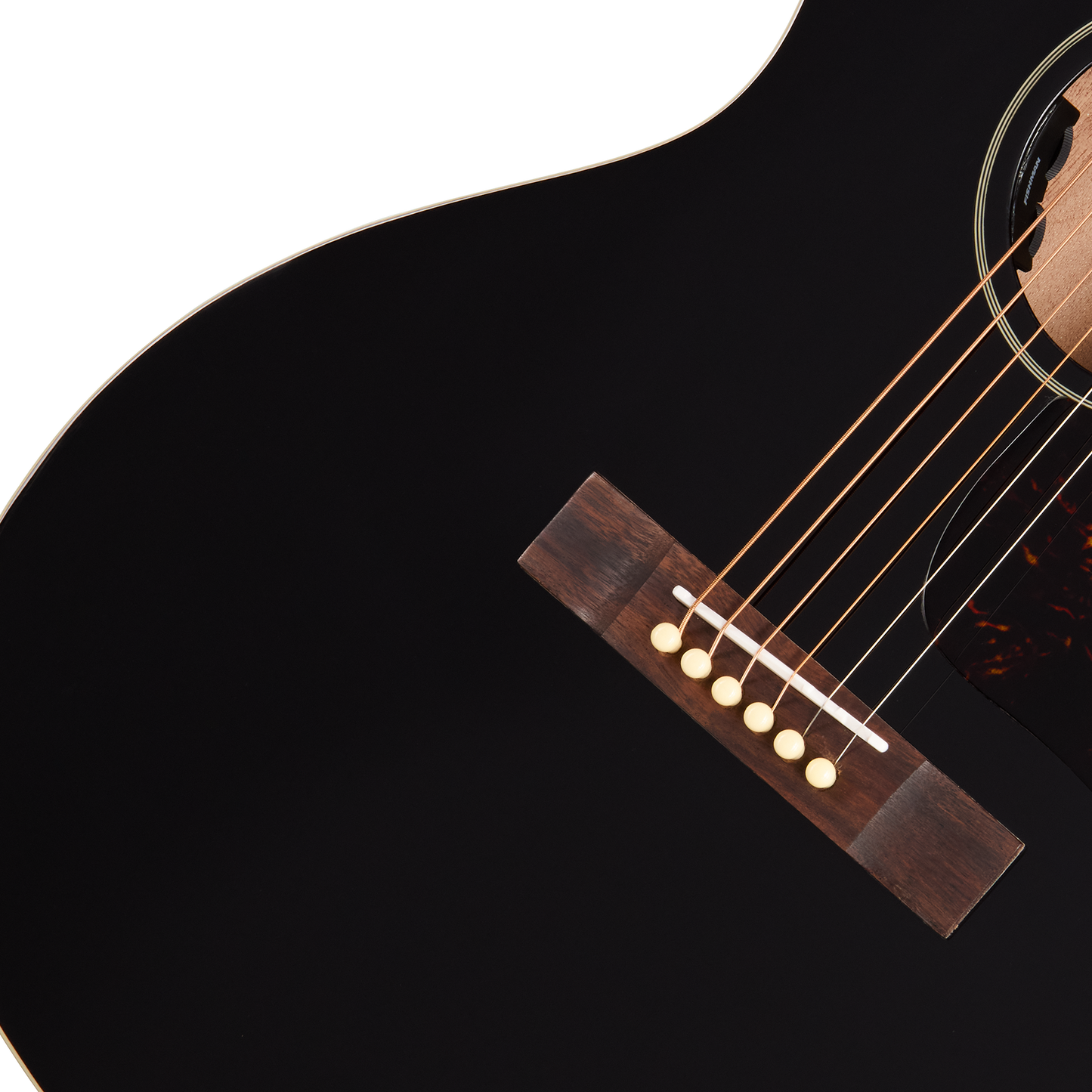 Epiphone Blues King Studio, Ebony Acoustic Guitar Epiphone