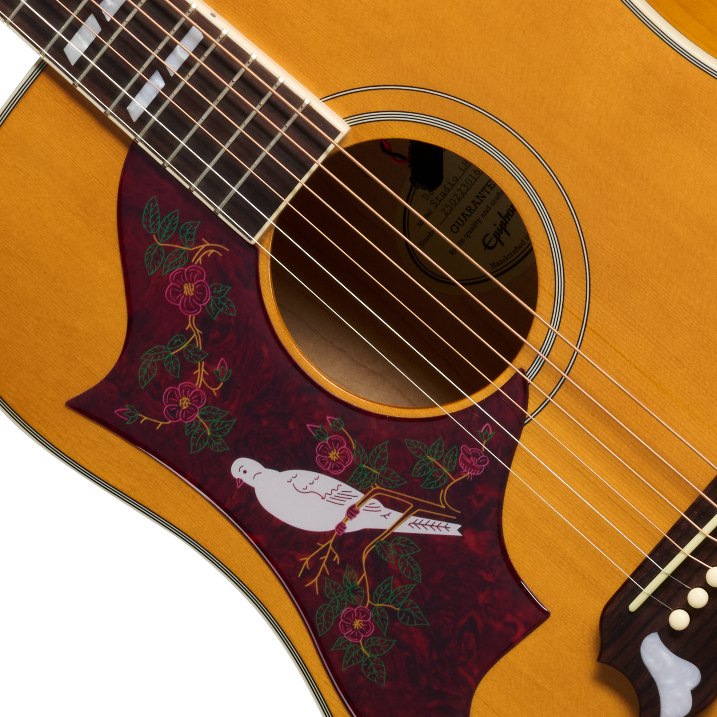 Epiphone Dove Studio, Left-Handed, Natural Acoustic Guitar Epiphone