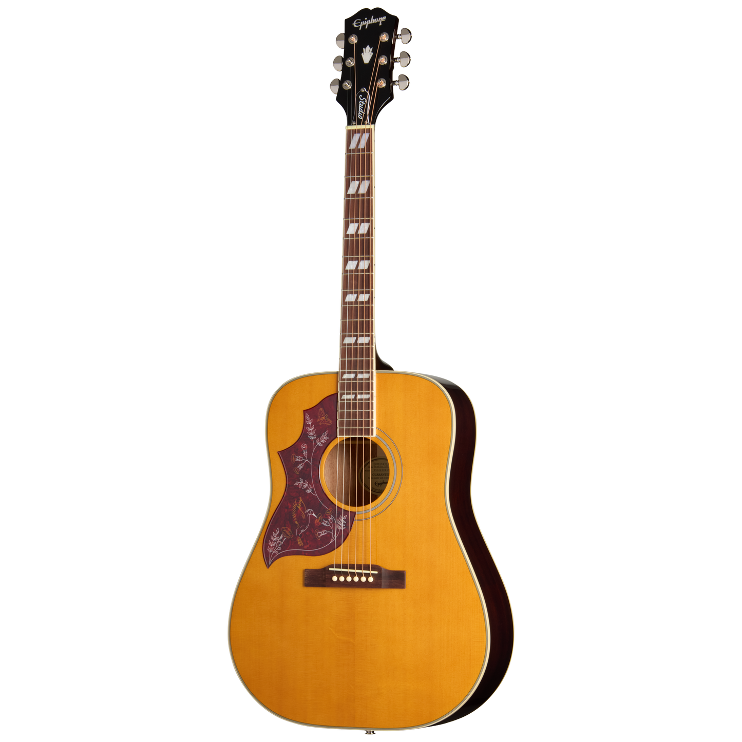 Epiphone Hummingbird Studio, Left-Handed, Antique Natural Acoustic Guitar Epiphone