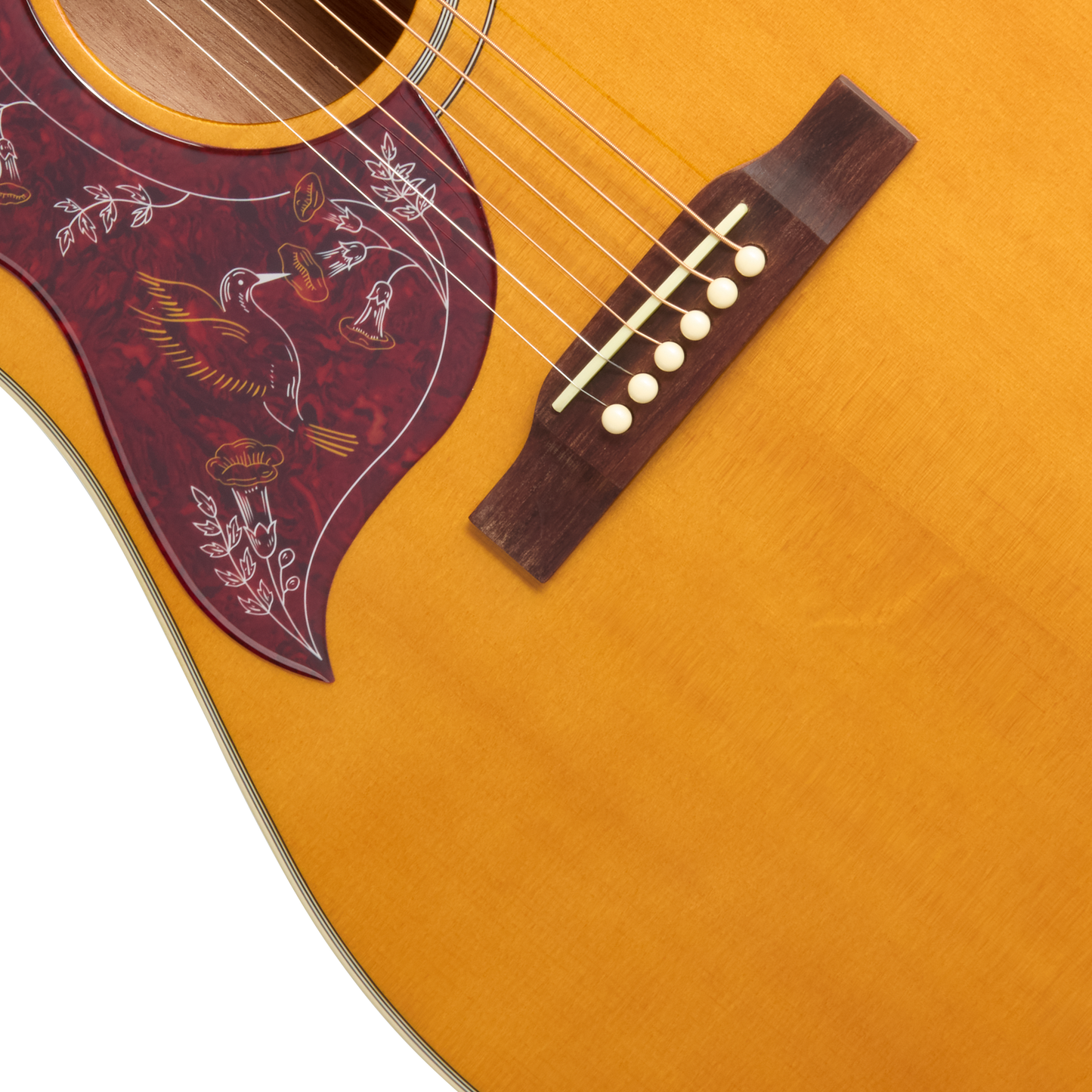 Epiphone Hummingbird Studio, Left-Handed, Antique Natural Acoustic Guitar Epiphone