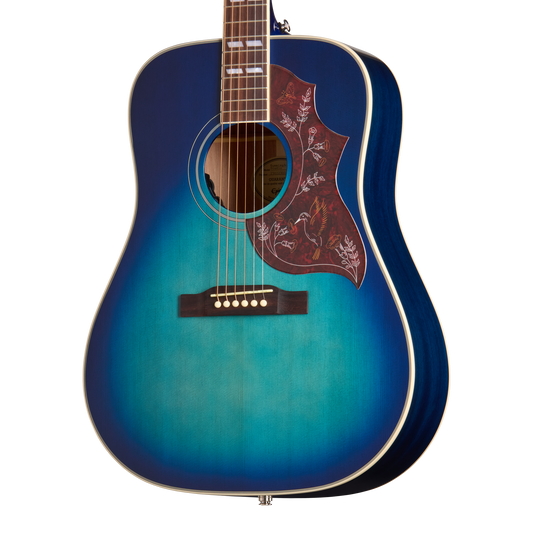 Epiphone Hummingbird Studio, Blueberry Burst, Exclusive Acoustic Guitar Epiphone