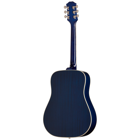 Epiphone Hummingbird Studio, Blueberry Burst, Exclusive Acoustic Guitar Epiphone