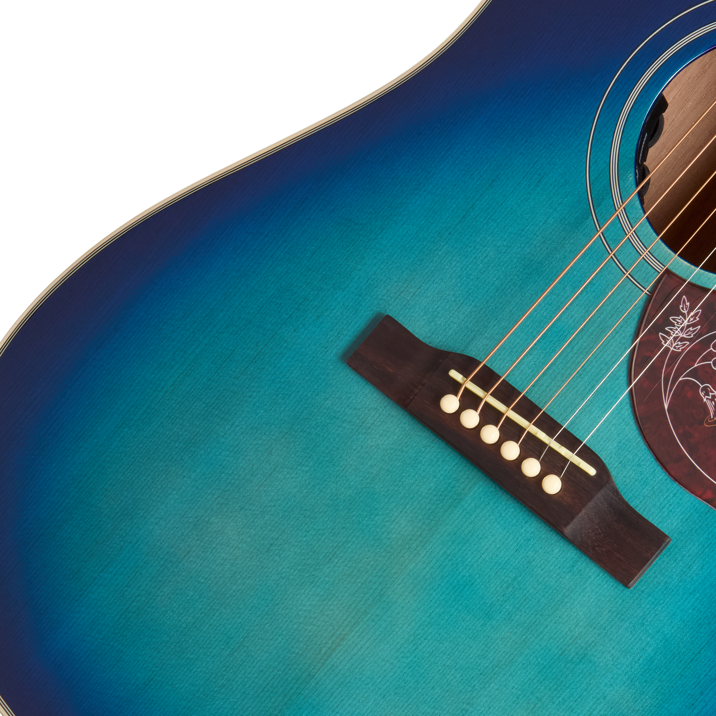 Epiphone Hummingbird Studio, Blueberry Burst, Exclusive Acoustic Guitar Epiphone