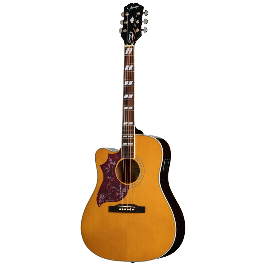 Epiphone Hummingbird Studio EC, Left-Handed, Natural Acoustic Guitar Epiphone
