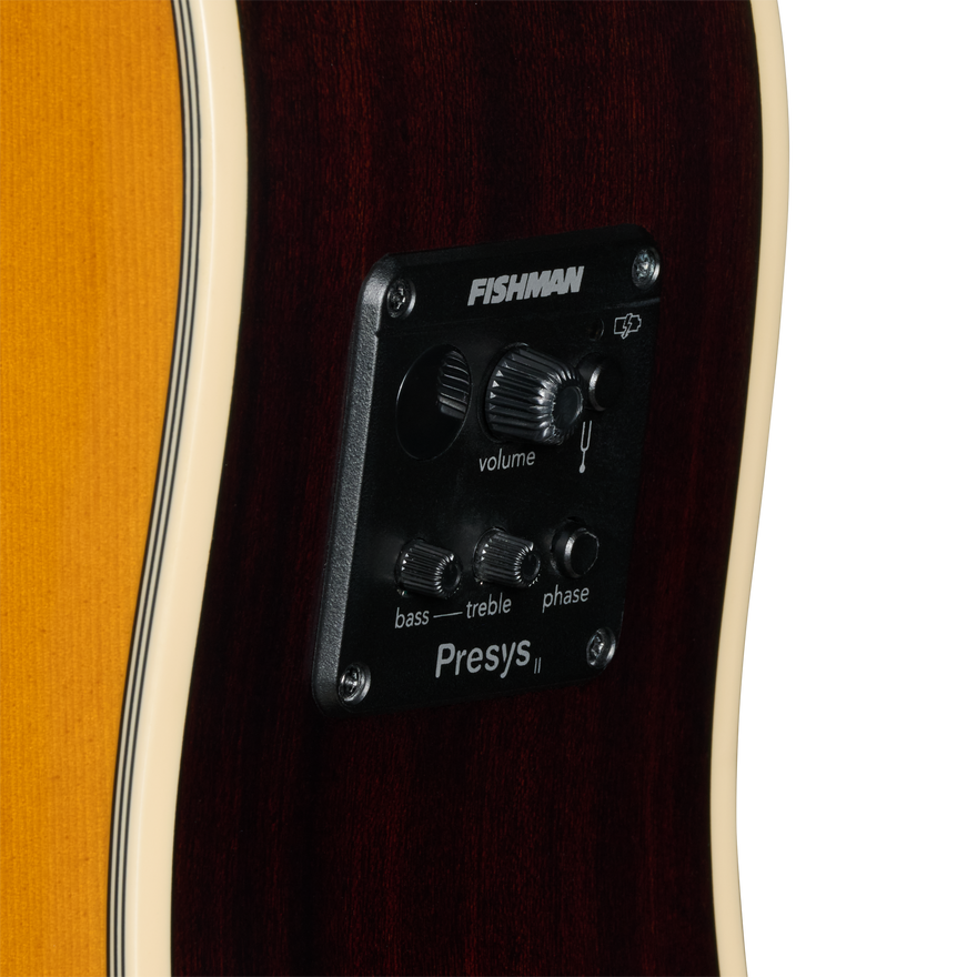 Epiphone Hummingbird Studio EC, Left-Handed, Natural Acoustic Guitar Epiphone