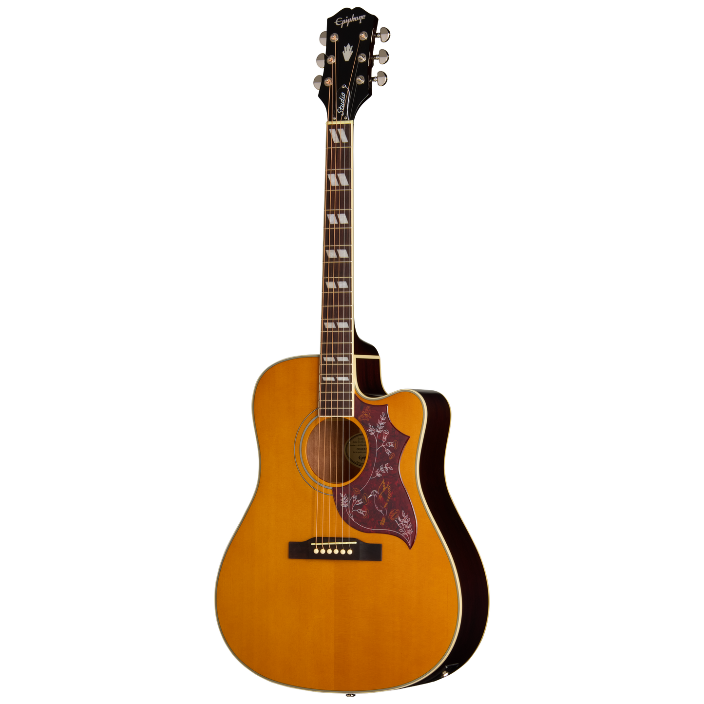 Epiphone Hummingbird Studio EC, Natural Acoustic Guitar Epiphone