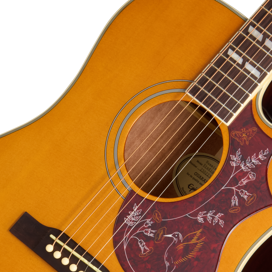 Epiphone Hummingbird Studio EC, Natural Acoustic Guitar Epiphone