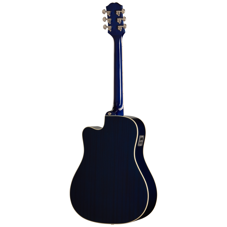 Epiphone Hummingbird Studio EC, Blueberry Burst, Exclusive Acoustic Guitar Epiphone