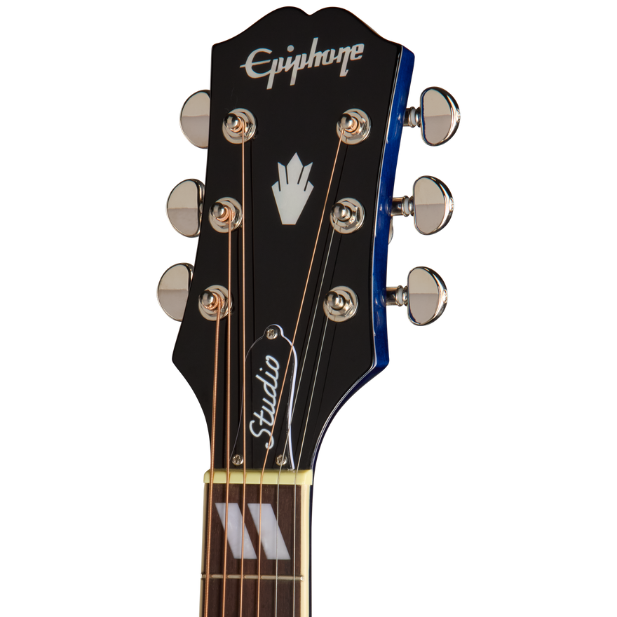 Epiphone Hummingbird Studio EC, Blueberry Burst, Exclusive Acoustic Guitar Epiphone