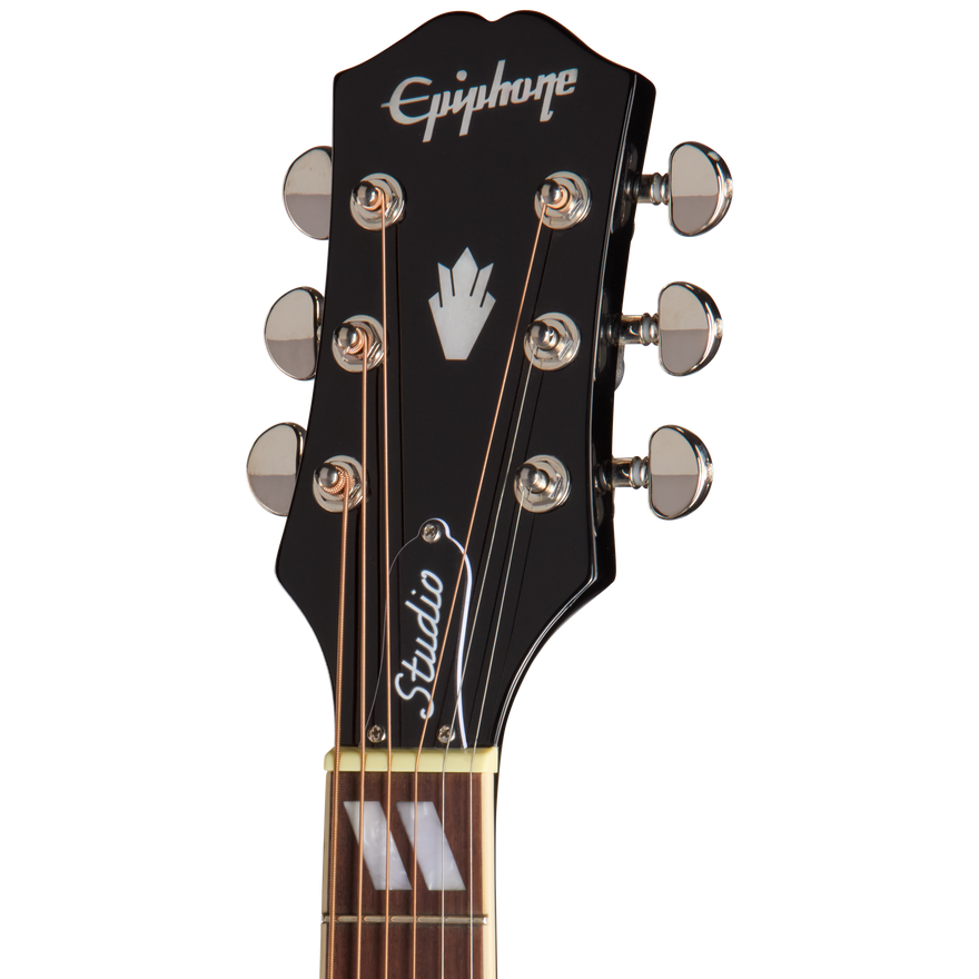 Epiphone Hummingbird Studio EC, Ebony, Exclusive Acoustic Guitar Epiphone
