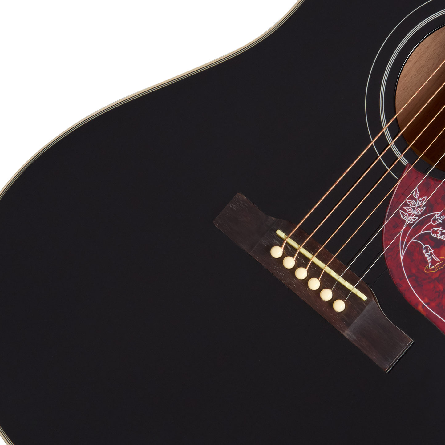 Epiphone Hummingbird Studio EC, Ebony, Exclusive Acoustic Guitar Epiphone