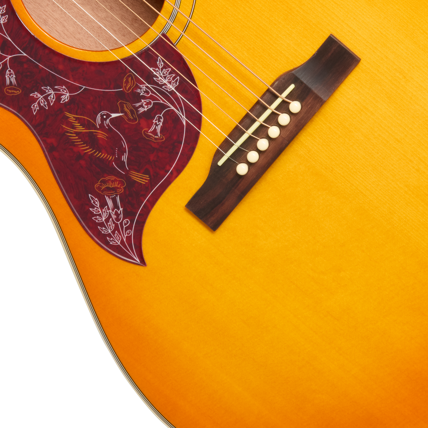 Epiphone Hummingbird Studio EC, Left-Handed, Heritage Cherry Sunburst Acoustic Guitar Epiphone