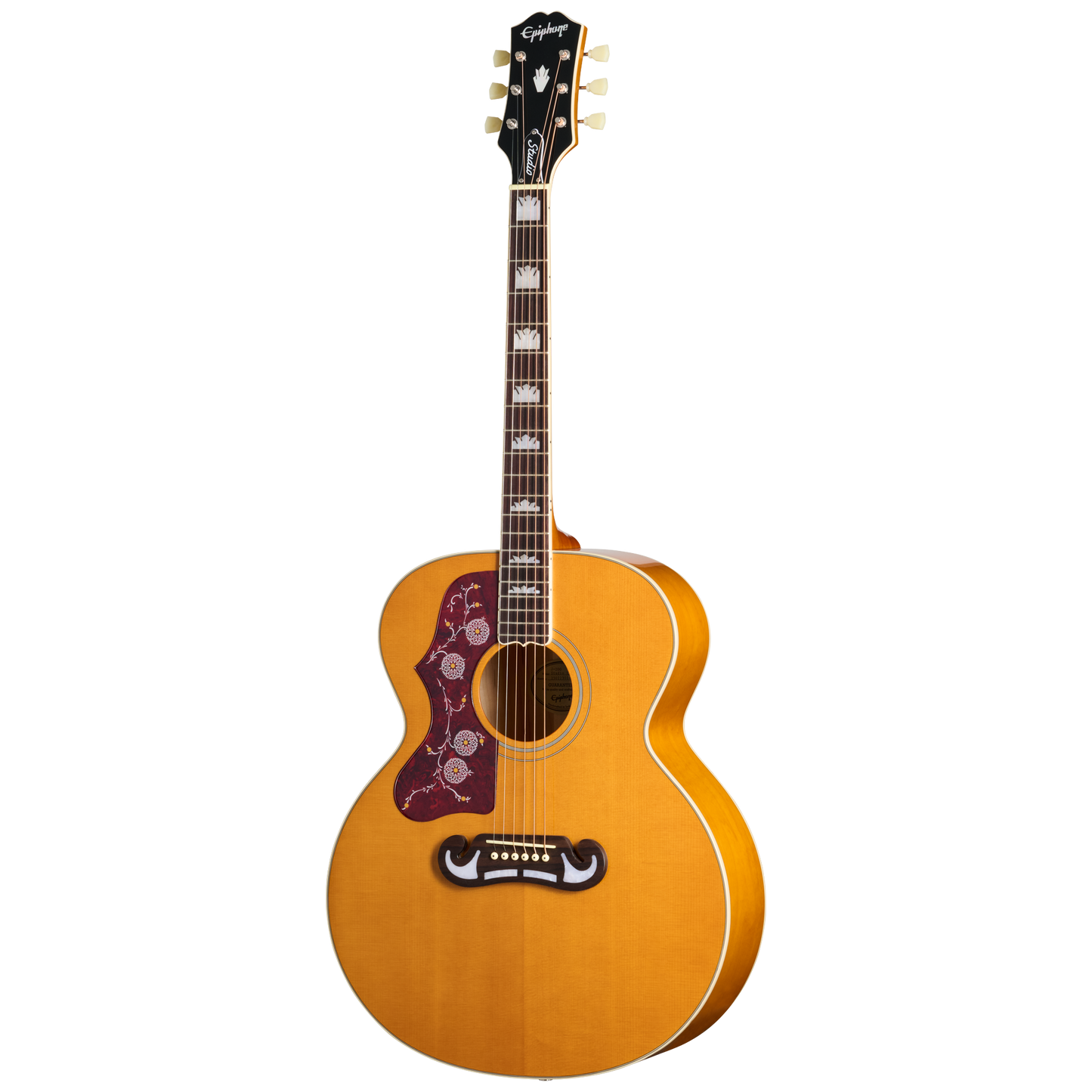 Epiphone J-200 Studio, Left-Handed, Natural Acoustic Guitar Epiphone