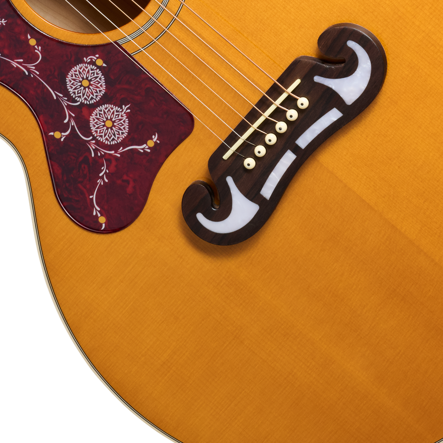 Epiphone J-200 Studio, Left-Handed, Natural Acoustic Guitar Epiphone