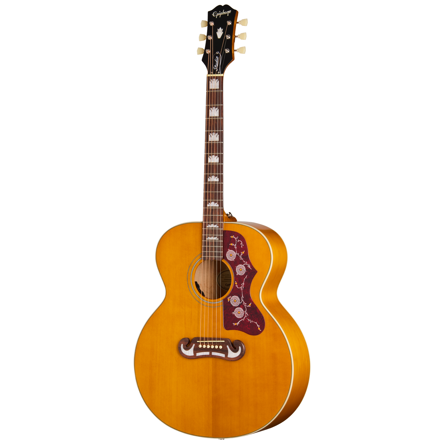 Epiphone J-200 Studio, Natural Acoustic Guitar Epiphone