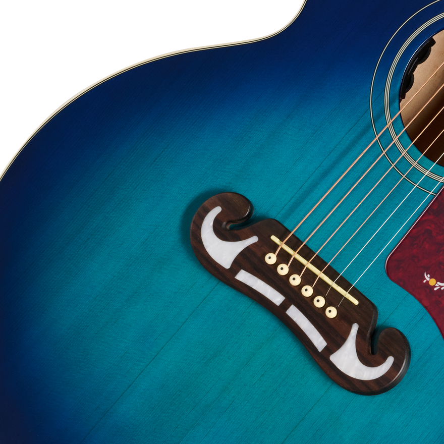 Epiphone J-200 Studio, Blueberry Burst, Exclusive Acoustic Guitar Epiphone