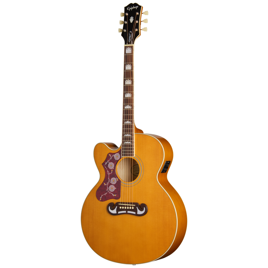 Epiphone J-200 Studio EC, Left-Handed, Natural Acoustic Guitar Epiphone