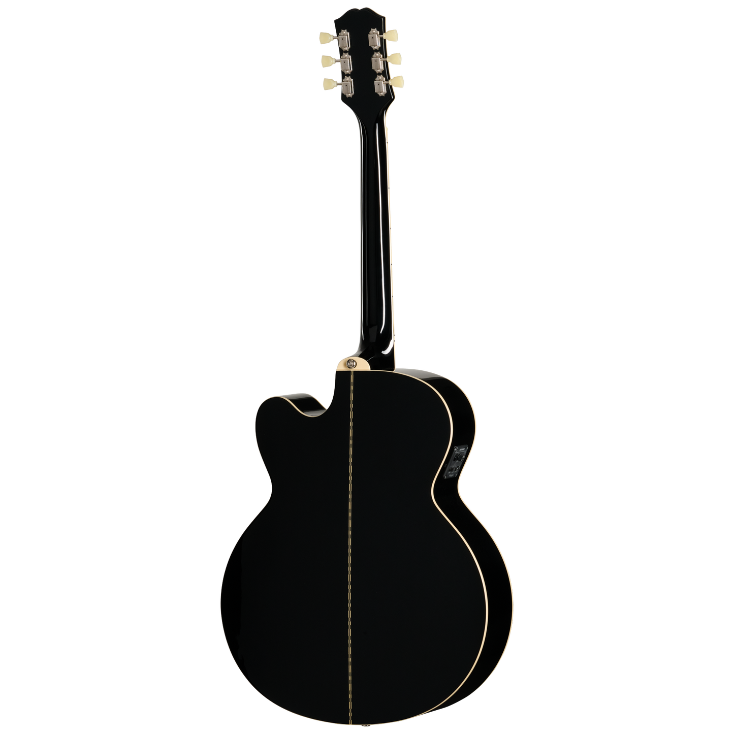 Epiphone J-200 Studio EC, Ebony, Exclusive Acoustic Guitar Epiphone