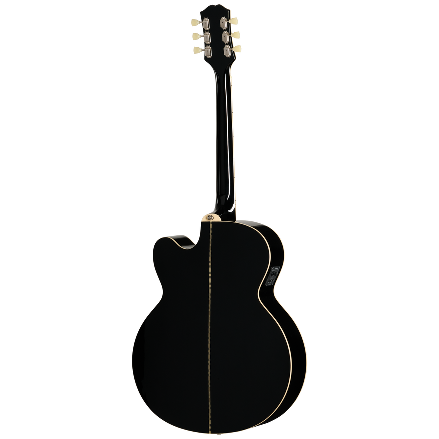 Epiphone J-200 Studio EC, Ebony, Exclusive Acoustic Guitar Epiphone