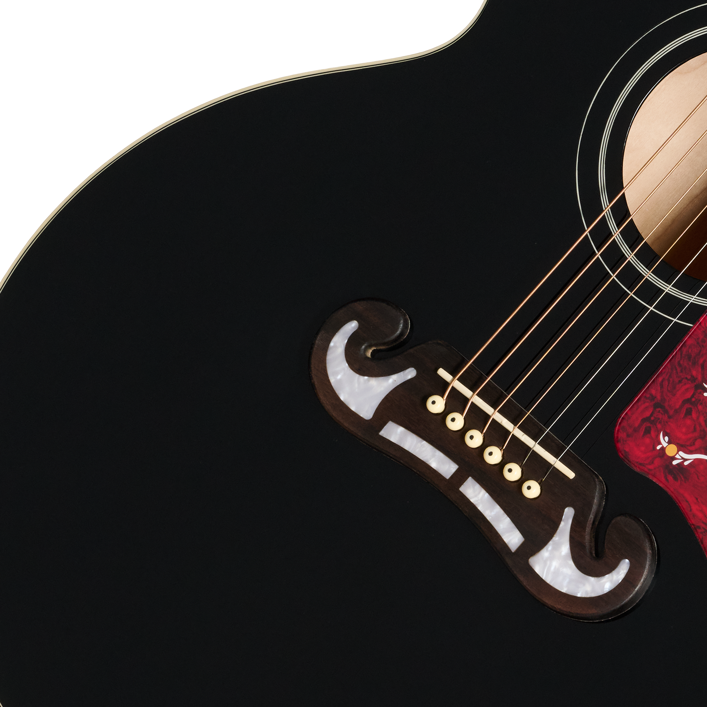 Epiphone J-200 Studio EC, Ebony, Exclusive Acoustic Guitar Epiphone